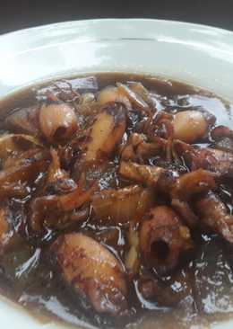 Cumi saos teriyaki madu