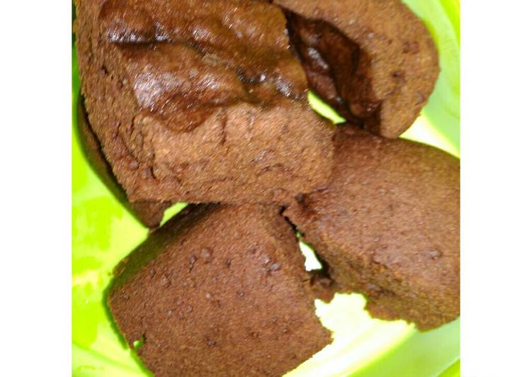 resep lengkap untuk Brownies kukus coklat 3sdm