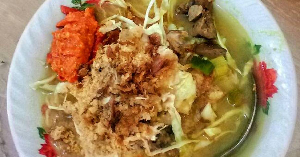 Soto lamongan - 88 resep - Cookpad