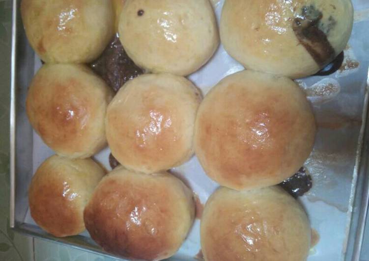Resep Roti isi coklat keju perdanaku Kiriman dari Ikha Khasanah