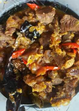 Daging kecap pedas