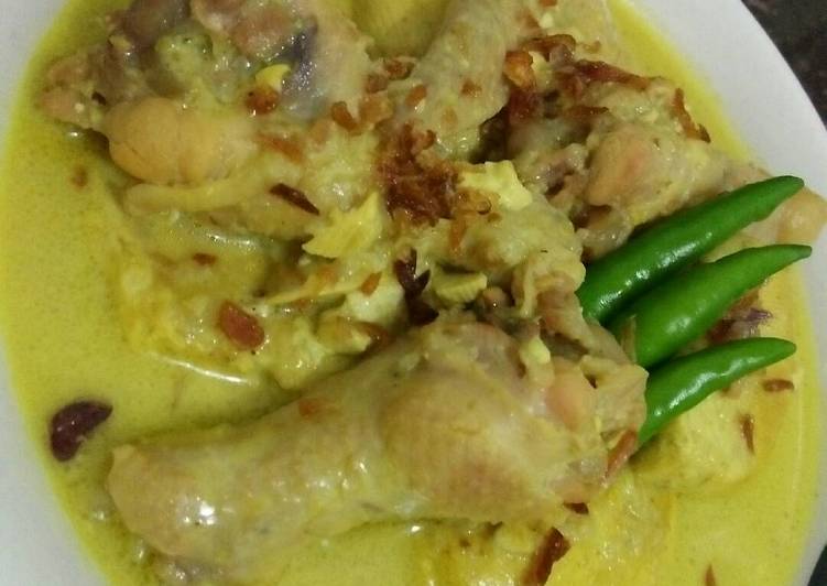 Resep Opor ayam tahu kuah kuning By Annie Thomas