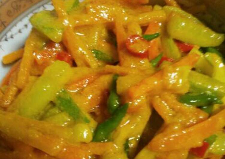 resep lengkap untuk Acar kuning timun wortel simple