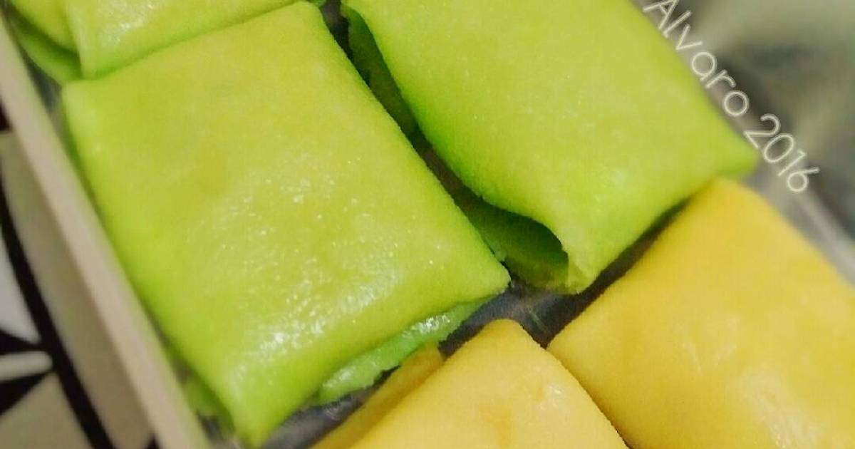 Resep Pancake Durian lembut enaak oleh Mila Alvaro - Cookpad