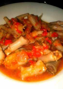 Seblak ceker ala mama uput