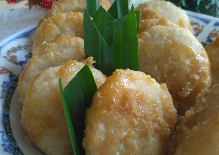 resep makanan Gemblong manis (Getas)