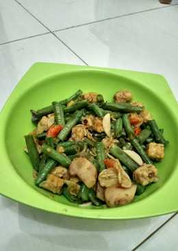 Oseng tempe kacang panjang