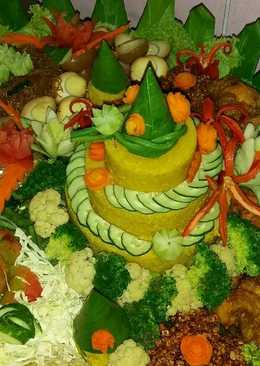 Tumpeng untuk 20 porsi