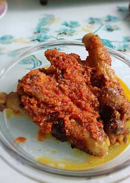 Ayam bakar balado pedas manis