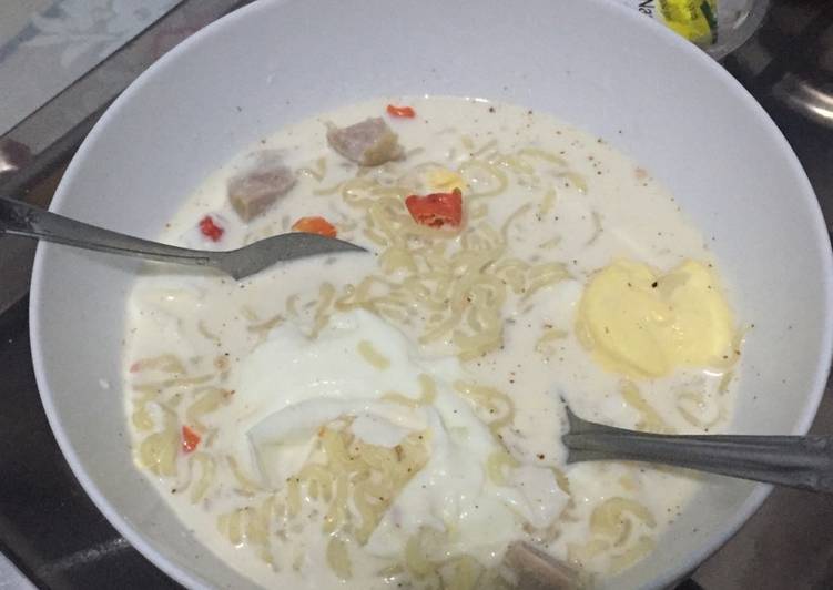 resep Indomie SuJu (Susu Keju)