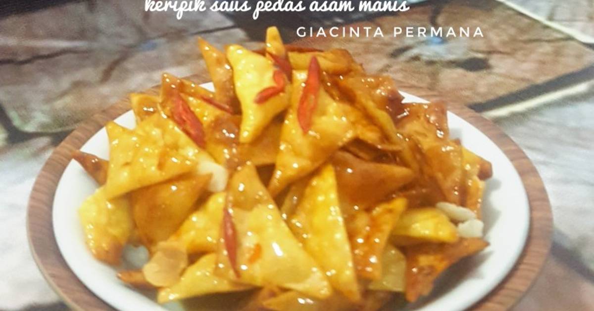 165 resep keripik pangsit enak dan sederhana - Cookpad