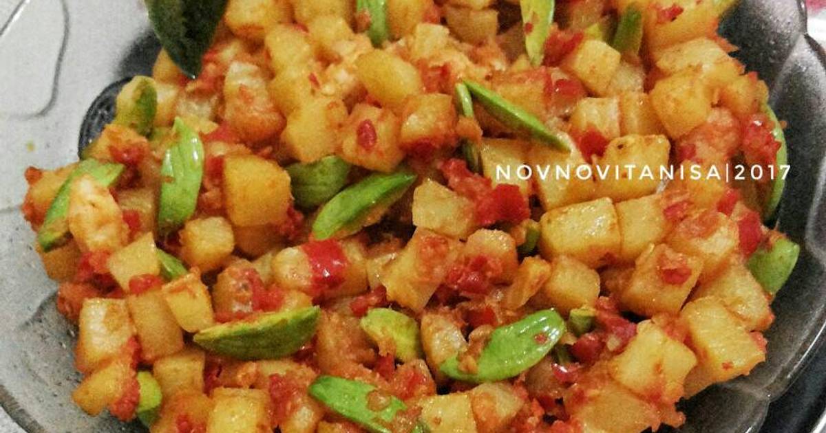 Resep Sambal goreng kentang pete  oleh Novita Anisa Cookpad