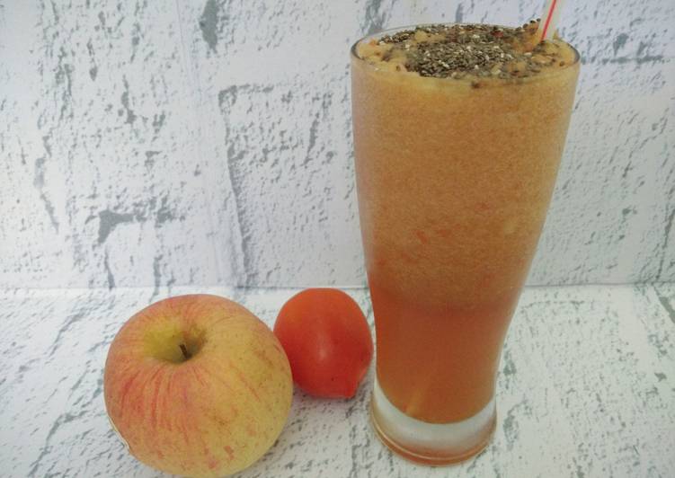 Resep Jus Apel dan tomat