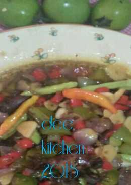 Tumis cumi asin saos tiram