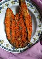 Bandeng bakar (isi sambal)