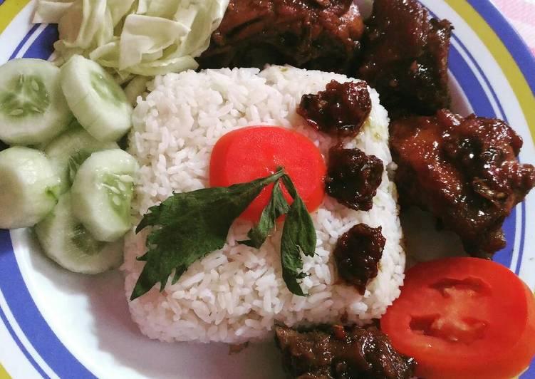 resep Iga ayam saus kecap