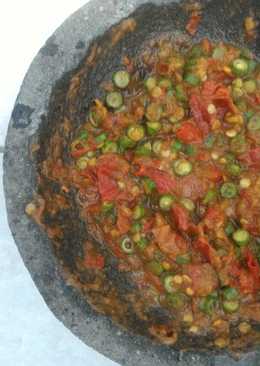 Sambal Terasi Kacang Panjang