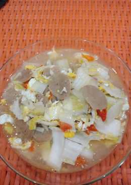 Orak arik sawi putih