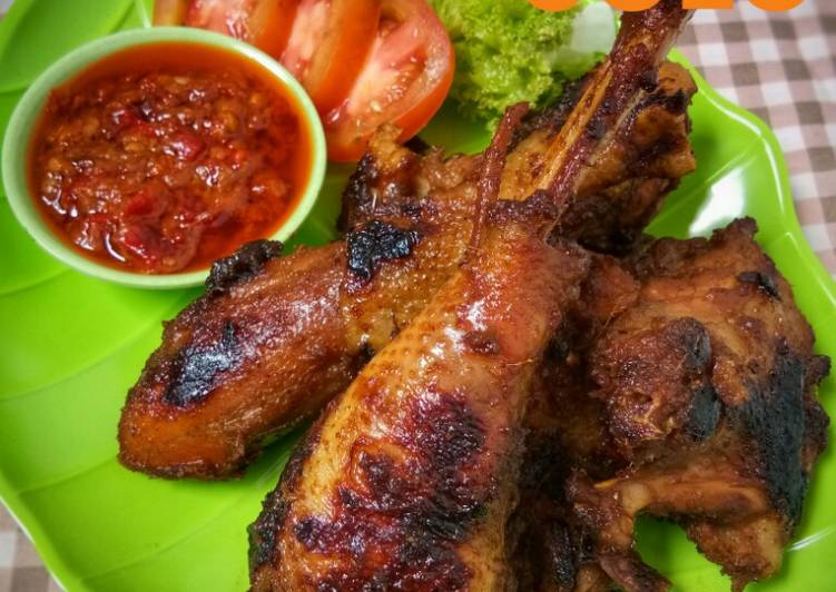 resep lengkap untuk Ayam Bakar Ala Wong Solo