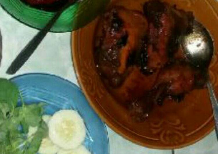 gambar untuk resep makanan Ayam bakar gurih enakk??