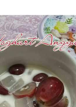 Salad anggur yoghurt