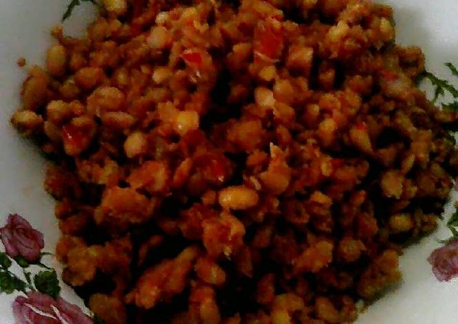 ulek tempe pedas