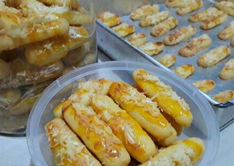 cara membuat Kue kering kastengel lumer