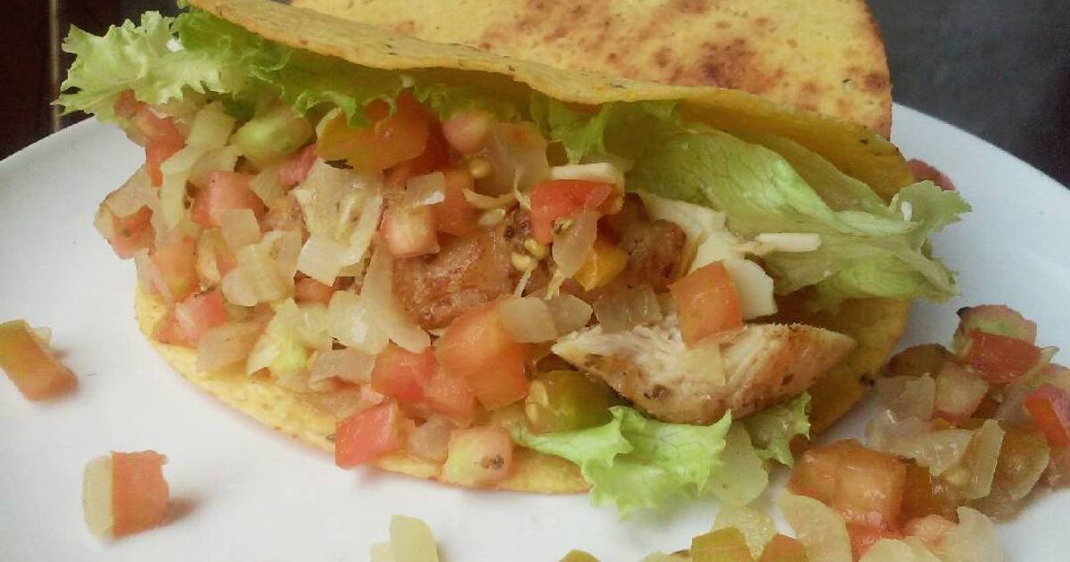 Resep Taco Chicken Herbs ala Laras Wulan Dita