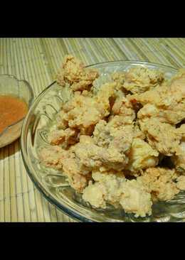 Koloke Ayam Crispy Saus Tepung