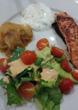 Salmon Grill Honey