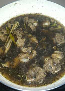 Rawon iga sapi