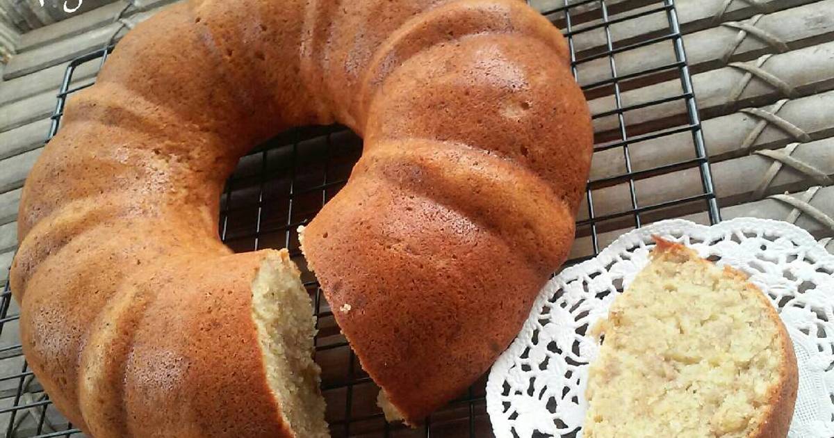 Resep Soft n moist banana cake Resep Soft n moist banana cake