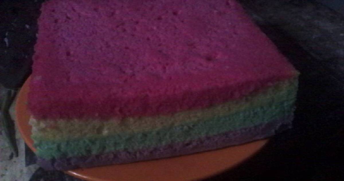 Resep Bolu Kukus Pelangi