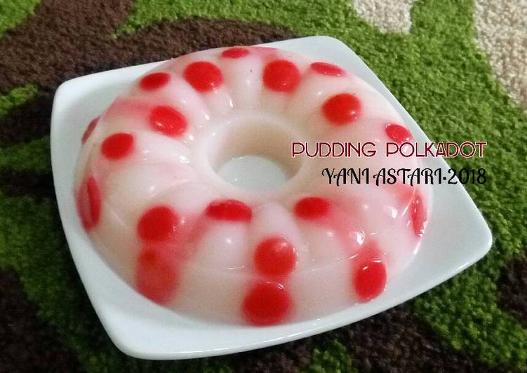 Resep Pudding Polkadot #bikinbareng