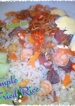 Simple fried rice, yummy