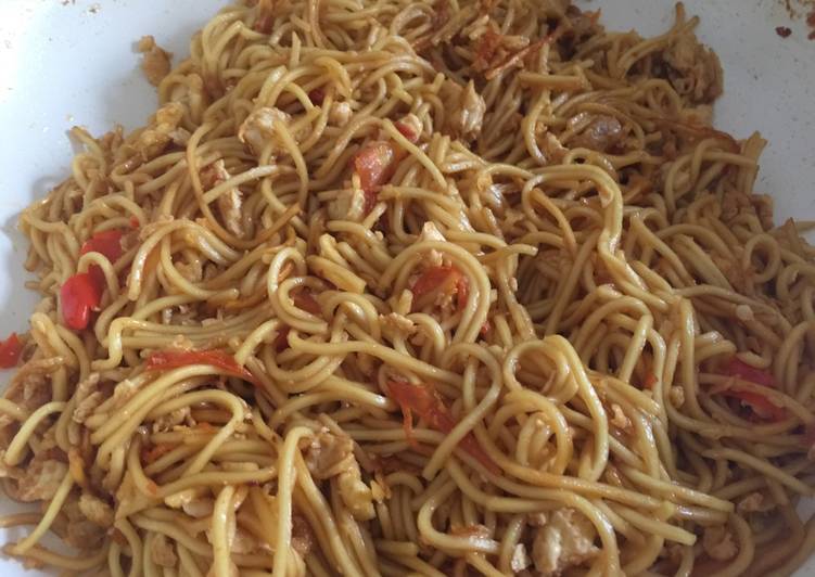 resep Mie goreng tomat lezato ??