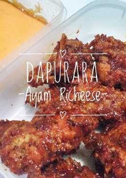 Ayam Richeese Pedas + Saus Keju