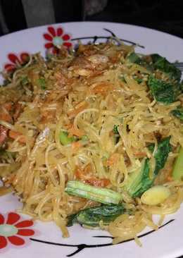 Bihun jagung goreng (vege)