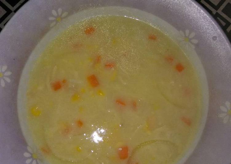 Resep Sup krim jagung manis Dari fita rakhman
