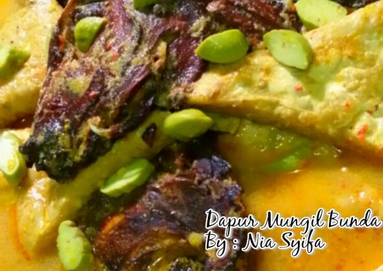 Resep Mangut Kepala Ikan Panggang Tempe Gembus oleh Nia 