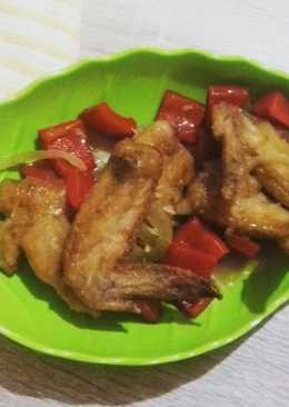 Ayam saus lemon simpel