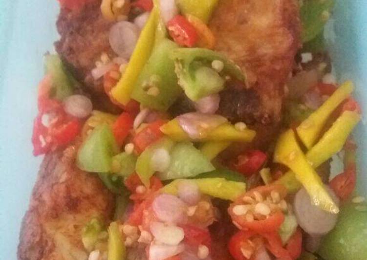 Resep Gurame asam manis pedas By Siska Wijayanti