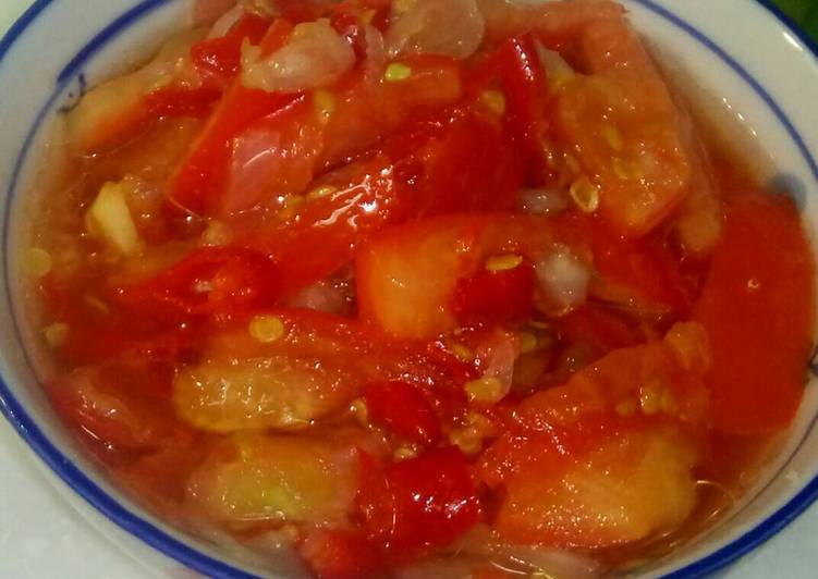 Resep Sambal dabu dabu Oleh Mia Shary