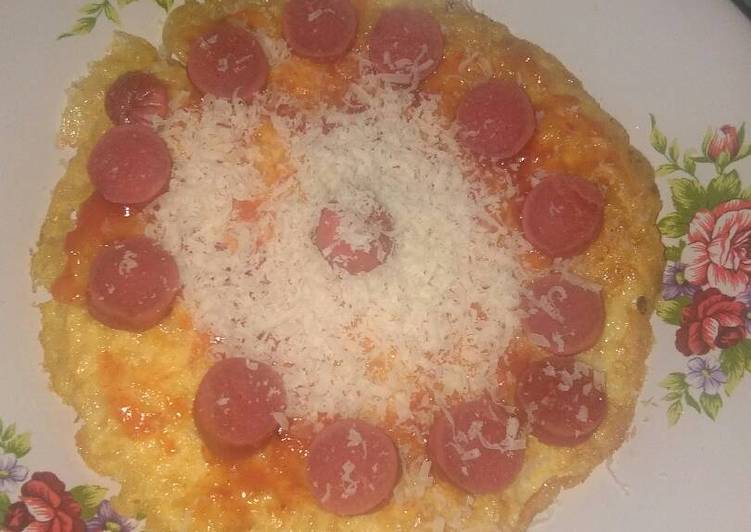 gambar untuk resep Pizza mie telur??????