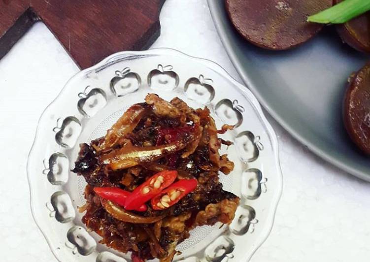 resep Terik Ikan Teri