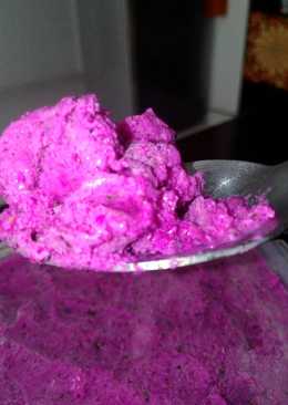 es krim buah naga paling gampang