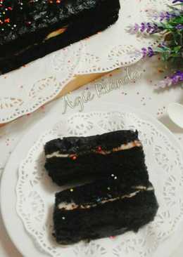 Oreo steam cake lapis keju