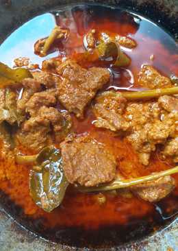 Rendang daging marimakan