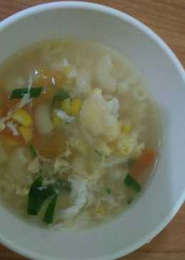 Sup makaroni (mpasi 1+)