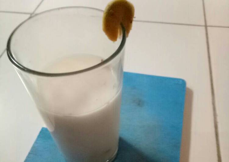 gambar untuk resep makanan Susu jahe simpel